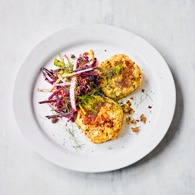 chilli-crabcakes-with-fresh-beetroot-salad